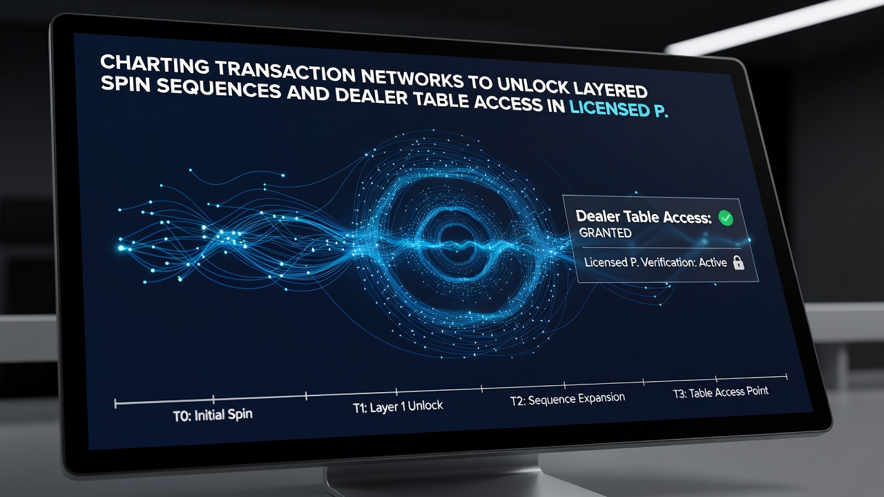 Illustration von Live-Dealer-Tischzugängen und gestaffelten Bonusnetzwerken in mobilen Casinos