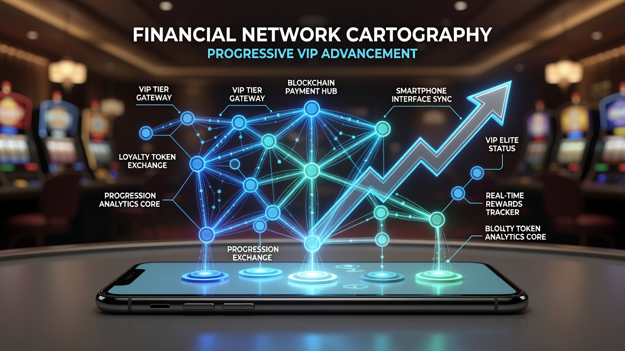 Visualisierung von algorithmischen Belohnungssequenzen und Netzwerkverbindungen für VIP-Advancement in mobilen Spielumgebungen