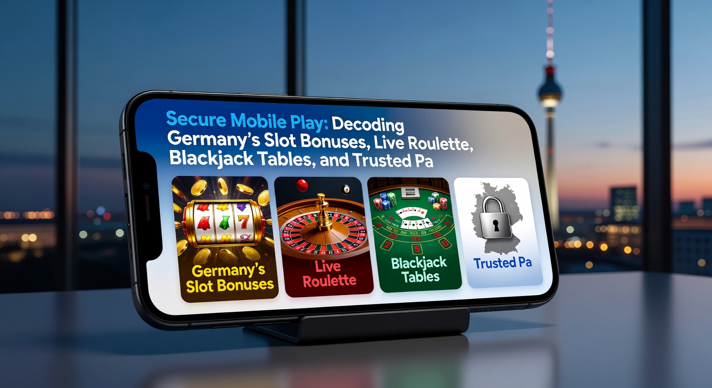 Live-Blackjack-Tisch auf Tablet mit Dealer und Karten, neben Zahlungsikonen für sichere Transaktionen